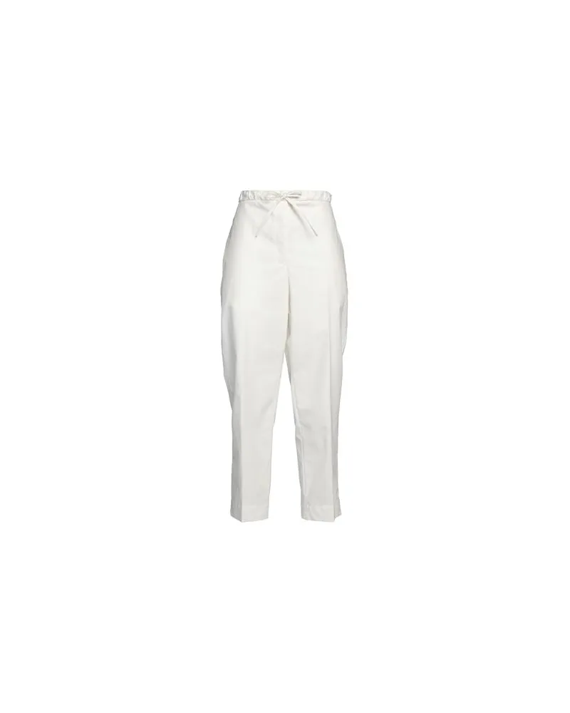 Jil Sander HOSEN & RÖCKE - Hosenauf YOOX.COM Elfenbein