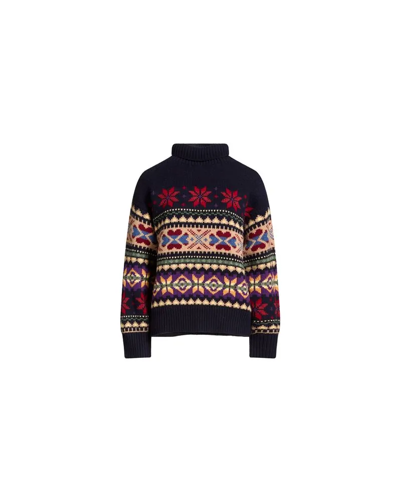 Ralph Lauren STRICKWAREN - Rollkragenpulloverauf YOOX.COM Marineblau