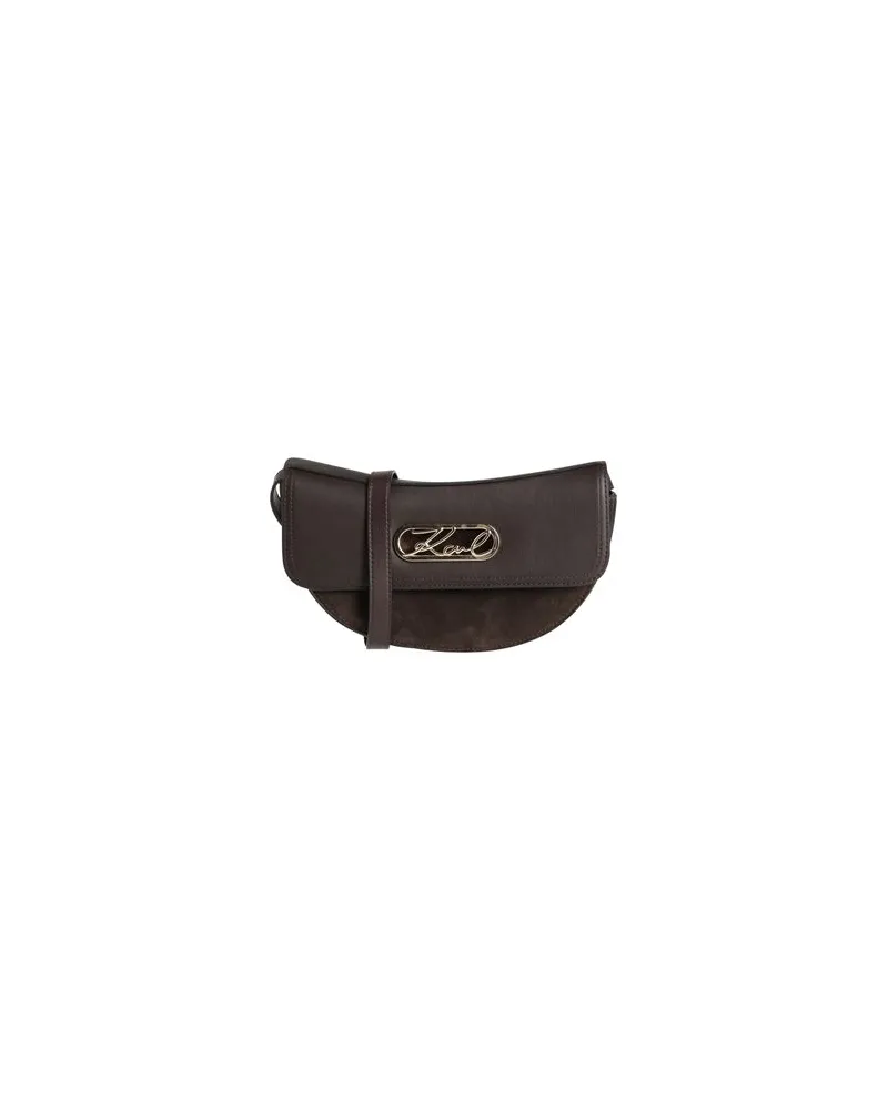 Karl Lagerfeld TASCHEN - Umhängetascheauf YOOX.COM Dunkelbraun