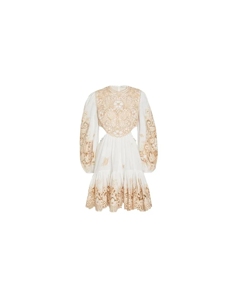 Zimmermann KLEIDER - Mini-Kleiderauf YOOX.COM Beige
