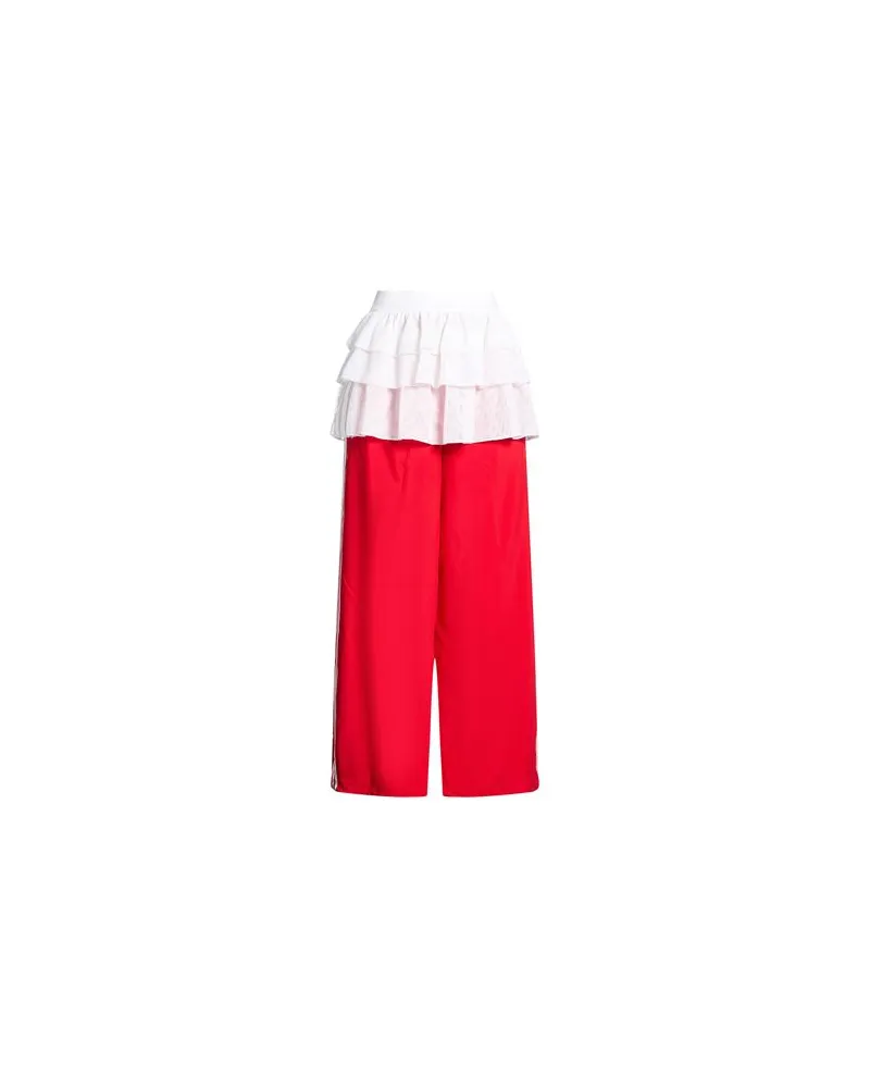 adidas HOSEN & RÖCKE - Hosenauf YOOX.COM Rot