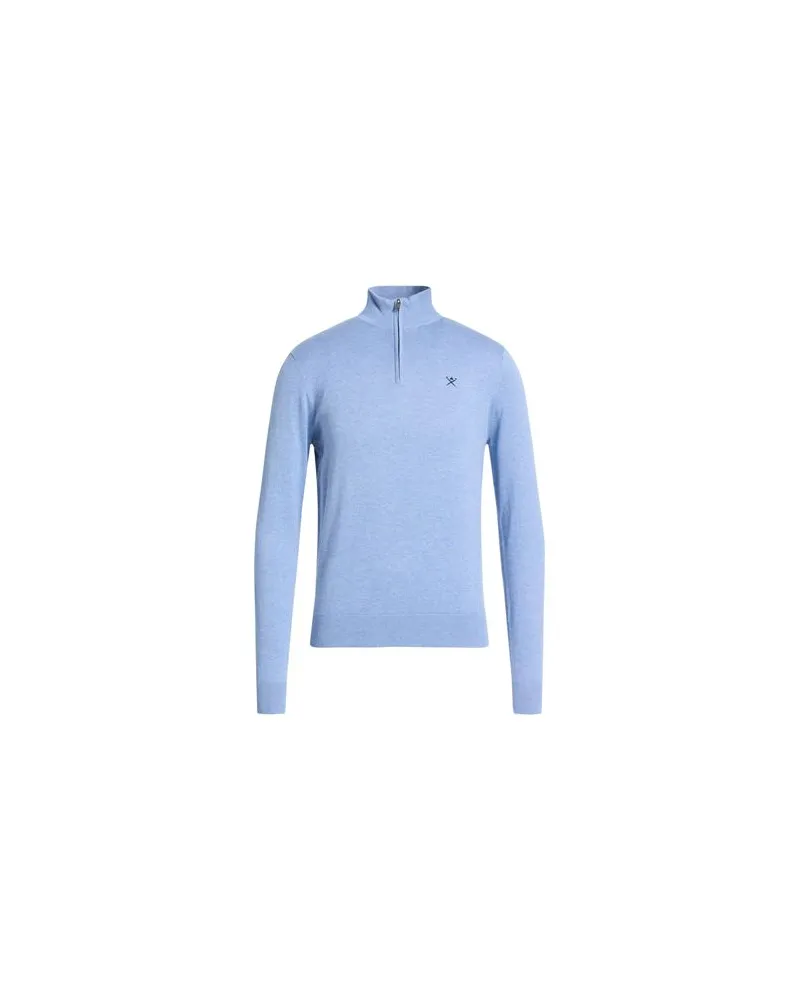 Hackett STRICKWAREN - Rollkragenpulloverauf YOOX.COM Taubenblau