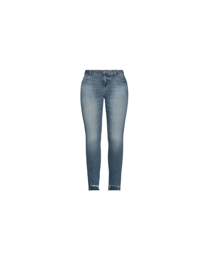 Guess HOSEN & RÖCKE - Jeanshosenauf YOOX.COM Blau