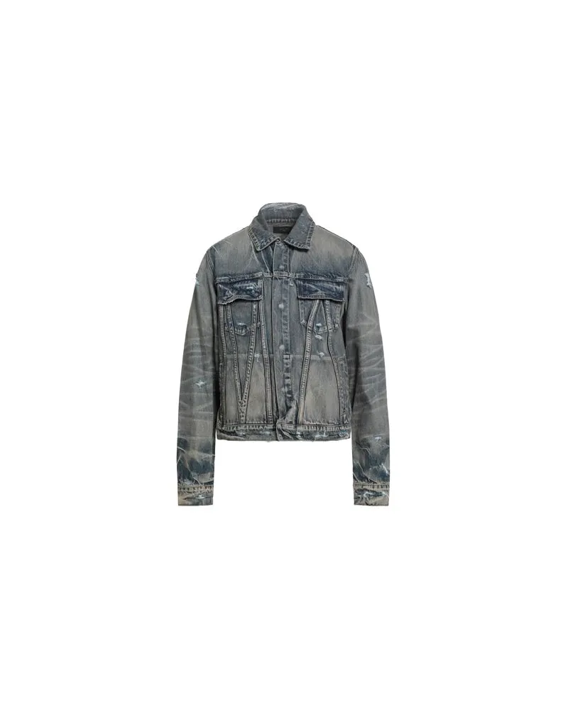 Amiri JACKEN & MÄNTEL - Jeansjacken/Mäntelauf YOOX.COM Blau