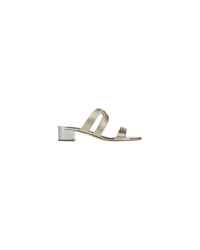 Aquazzura SCHUHE - Sandalenauf YOOX.COM Platin