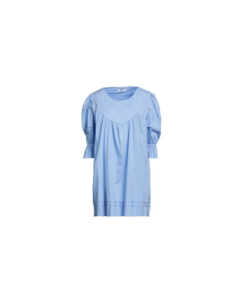 Jijil KLEIDER - Mini-Kleiderauf YOOX.COM Azurblau
