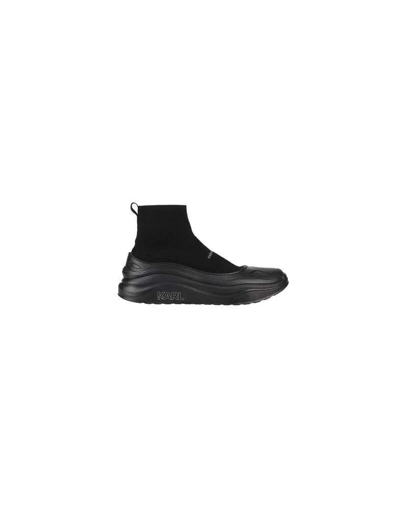 Karl Lagerfeld CHASE KC KNIT SOCK MID  - SCHUHE - Sneakersauf YOOX.COM Schwarz