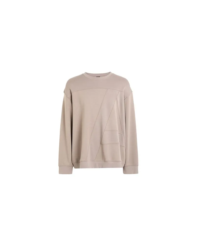 Armani Exchange TOPS - Sweatshirtsauf YOOX.COM Hellbraun