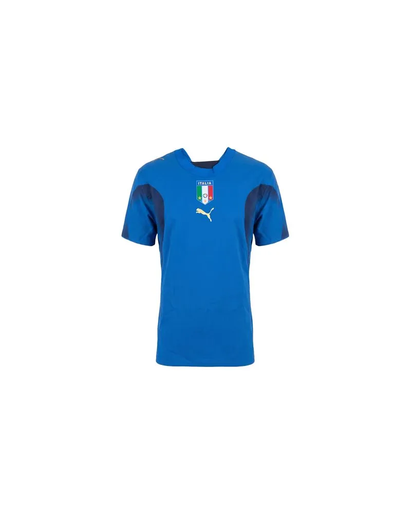Puma TOPS - T-shirtsauf YOOX.COM Azurblau