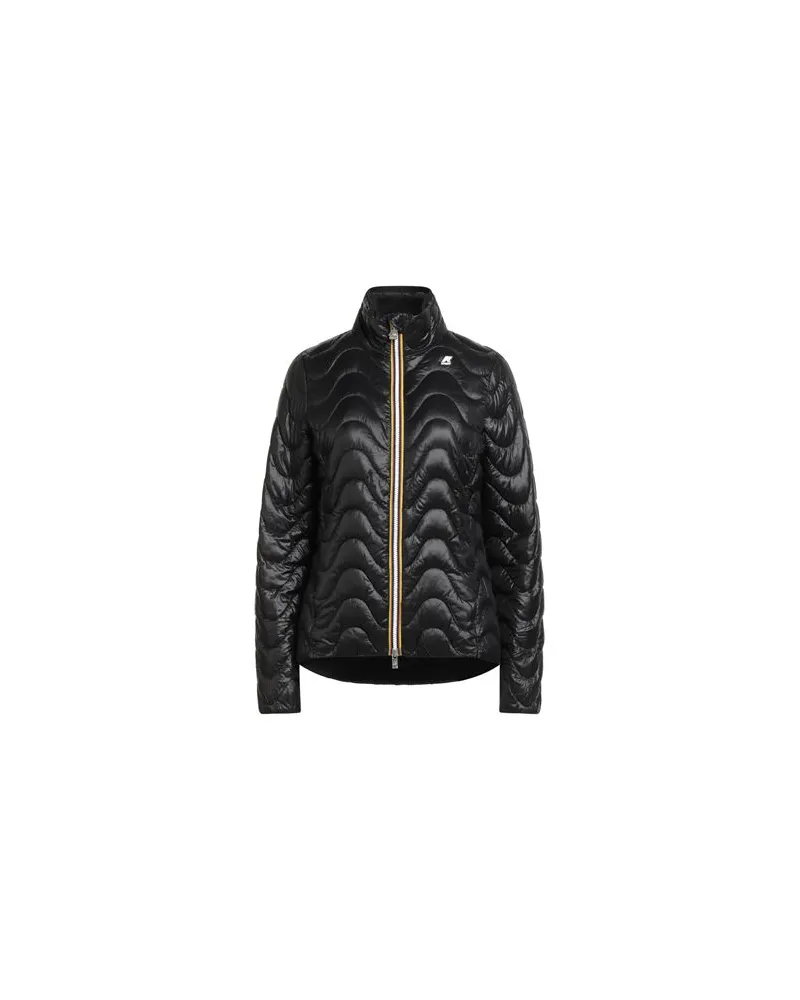 K-Way JACKEN & MÄNTEL - Pufferjacken & Daunenjackenauf YOOX.COM Schwarz