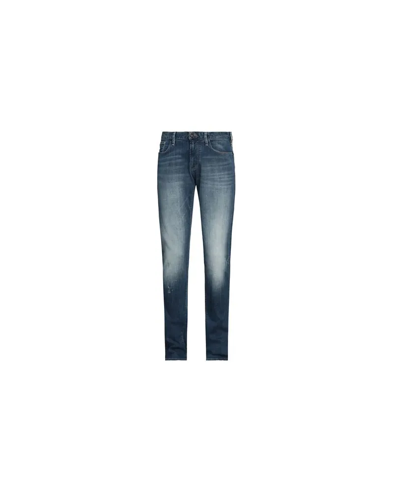 Emporio Armani HOSEN & RÖCKE - Jeanshosenauf YOOX.COM Blau