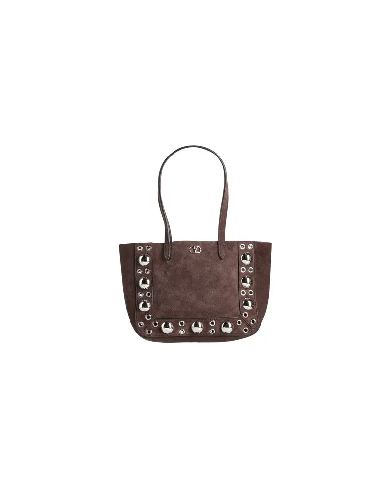 Valentino Garavani TASCHEN - Schultertaschenauf YOOX.COM Schokobraun
