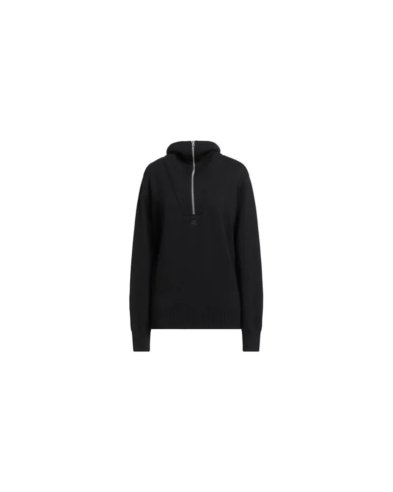Courrèges STRICKWAREN - Rollkragenpulloverauf YOOX.COM Schwarz