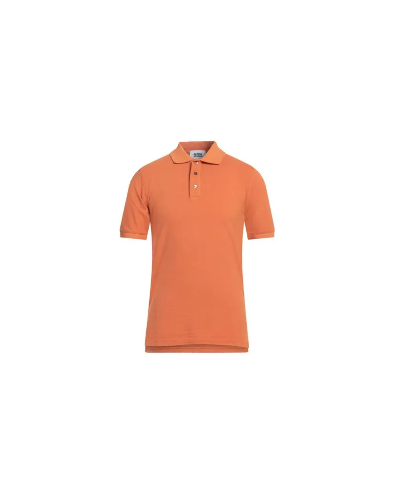 Alpha Studio TOPS - Poloshirtsauf YOOX.COM Mandarine