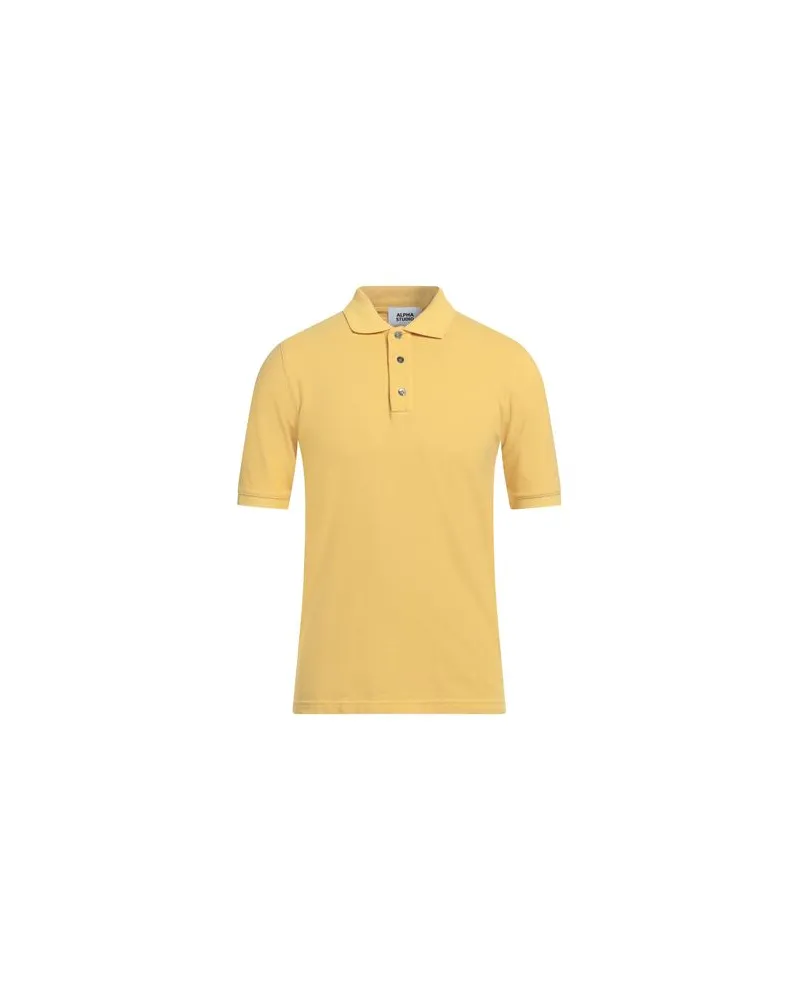 Alpha Studio TOPS - Poloshirtsauf YOOX.COM Gelb