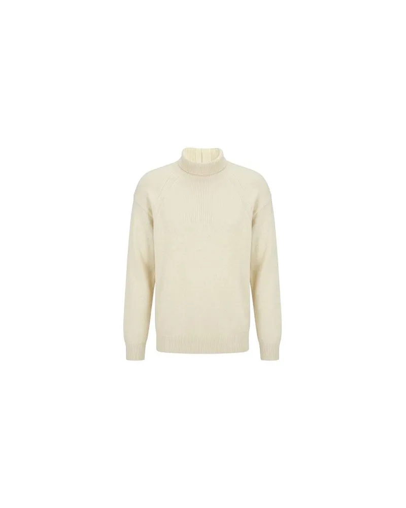 Jil Sander STRICKWAREN - Rollkragenpulloverauf YOOX.COM Cremeweiß
