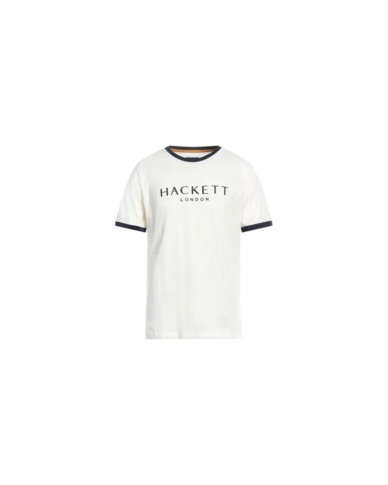 Hackett HERITAGE - TOPS - T-shirtsauf YOOX.COM Cremeweiß