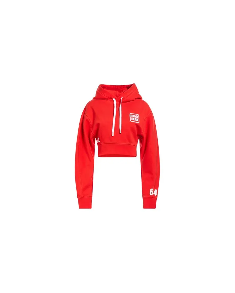 Dsquared2 TOPS - Sweatshirtsauf YOOX.COM Tomatenrot