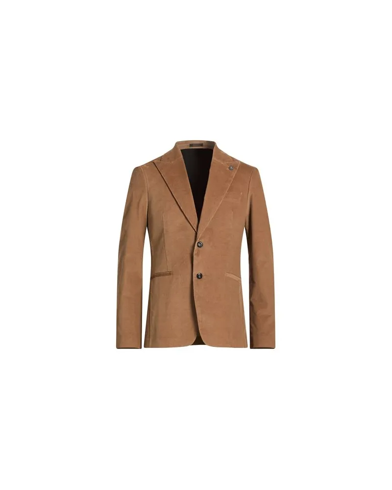 OFFICINA 36 ANZÜGE und CO-ORDS - Blazersauf YOOX.COM Hellbraun