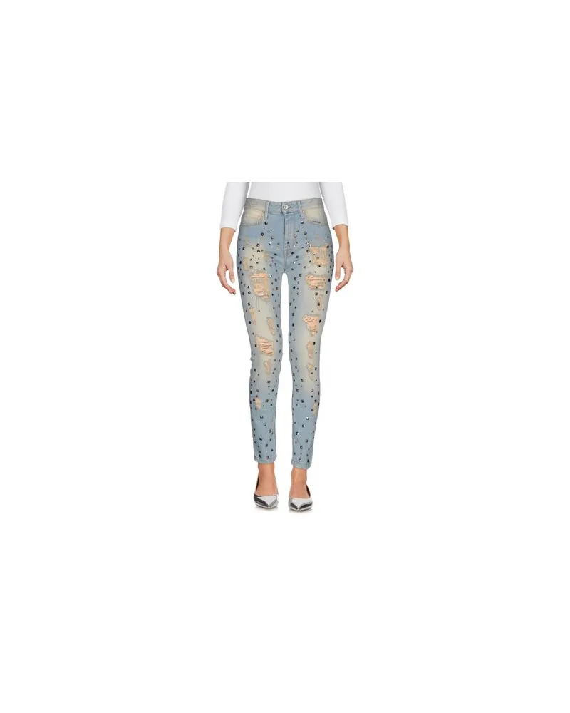 MET  HOSEN & RÖCKE - Jeanshosenauf YOOX.COM Blau