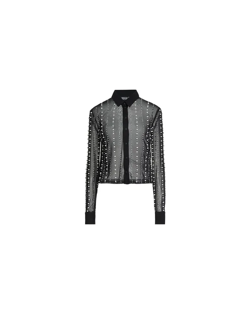Versace Jeans TOPS - Hemdenauf YOOX.COM Schwarz