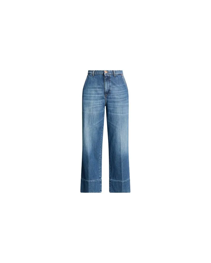 PT TORINO HOSEN & RÖCKE - Jeanshosenauf YOOX.COM Blau