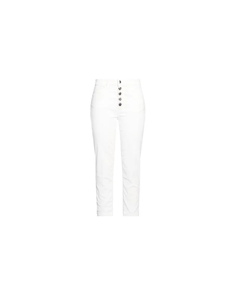 Dondup HOSEN & RÖCKE - Hosenauf YOOX.COM Weiß