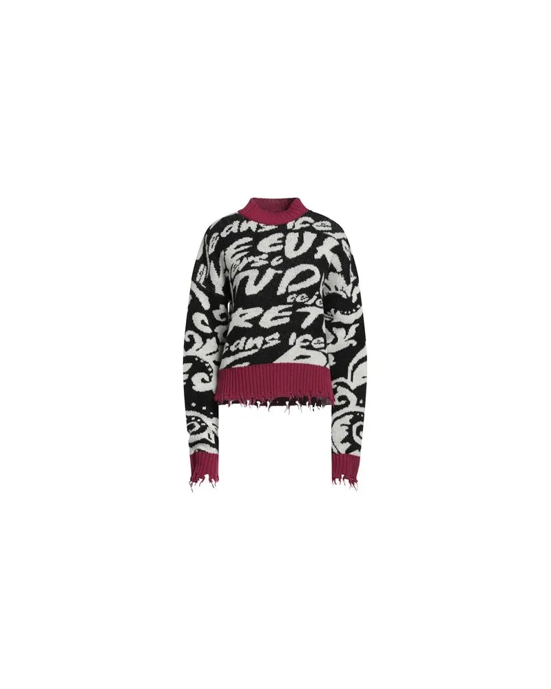 Versace Jeans STRICKWAREN - Rollkragenpulloverauf YOOX.COM Schwarz