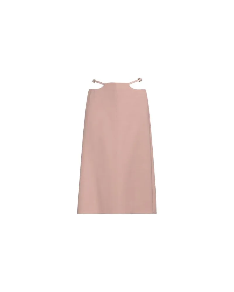 Elisabetta Franchi HOSEN & RÖCKE - Midi-Röckeauf YOOX.COM Maulwurfsgrau