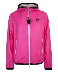 Blauer Jacke & Anorak Fuchsia