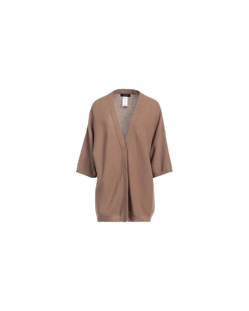 Fabiana Filippi STRICKWAREN - Strickjackenauf YOOX.COM Kamel