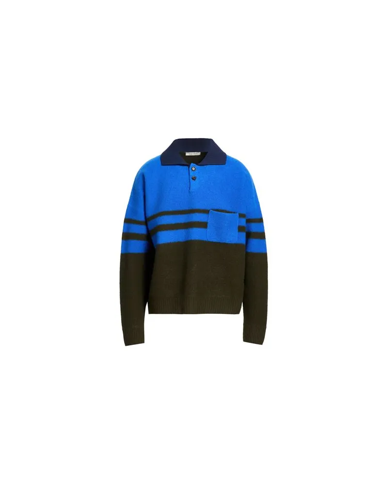 Wales Bonner STRICKWAREN - Pulloverauf YOOX.COM Blau