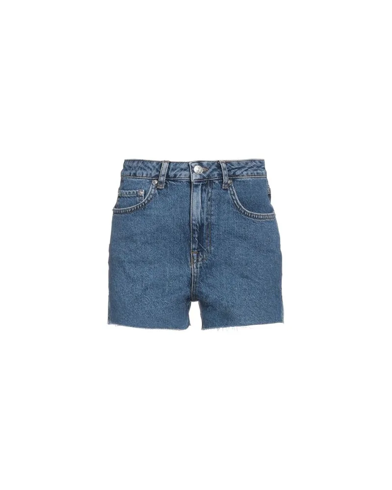 NA-KD HOSEN & RÖCKE - Jeansshortsauf YOOX.COM Blau
