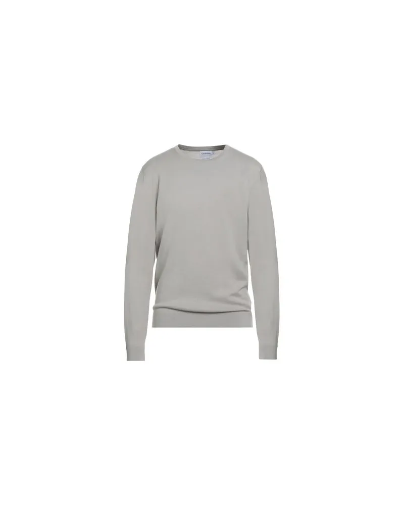 Calvin Klein STRICKWAREN - Pulloverauf YOOX.COM Hellgrau