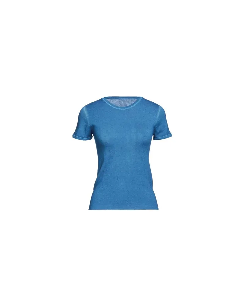 Majestic STRICKWAREN - Pulloverauf YOOX.COM Azurblau