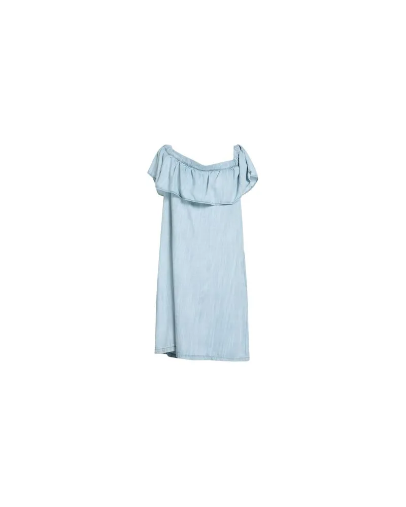 P_Jean KLEIDER - Mini-Kleiderauf YOOX.COM Blau