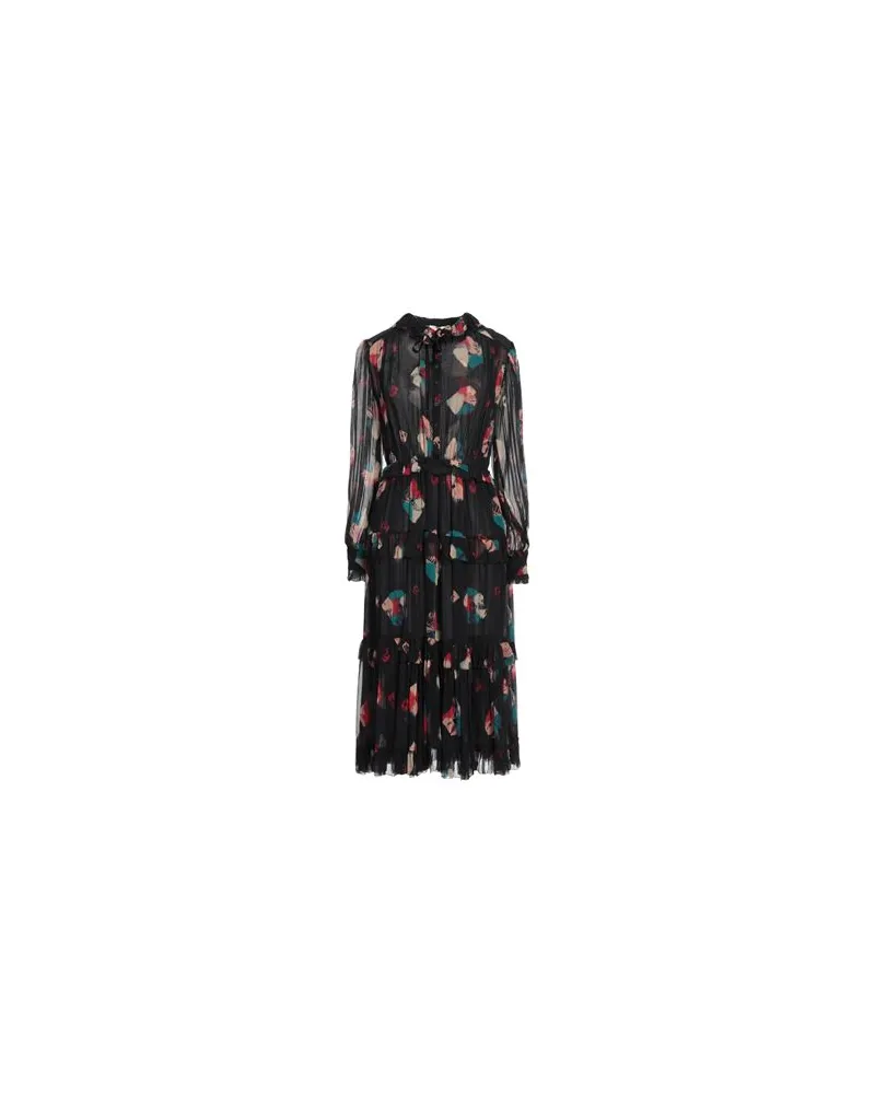 Ulla Johnson KLEIDER - Midi-Kleiderauf YOOX.COM Schwarz