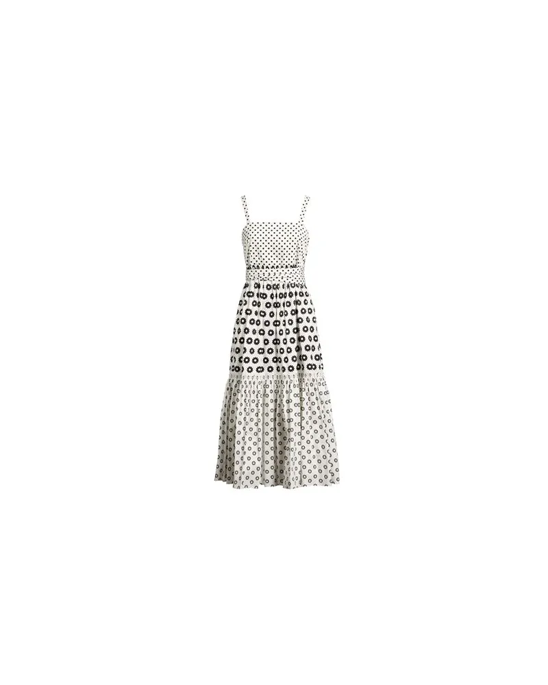 Tory Burch KLEIDER - Midi-Kleiderauf YOOX.COM Weiß