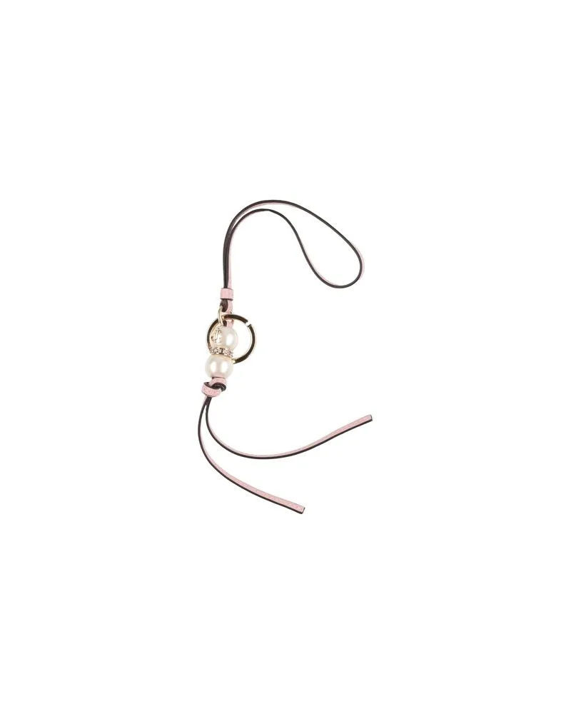 Jimmy Choo Kleinlederwaren - Schlüsselanhängerauf YOOX.COM Rosa