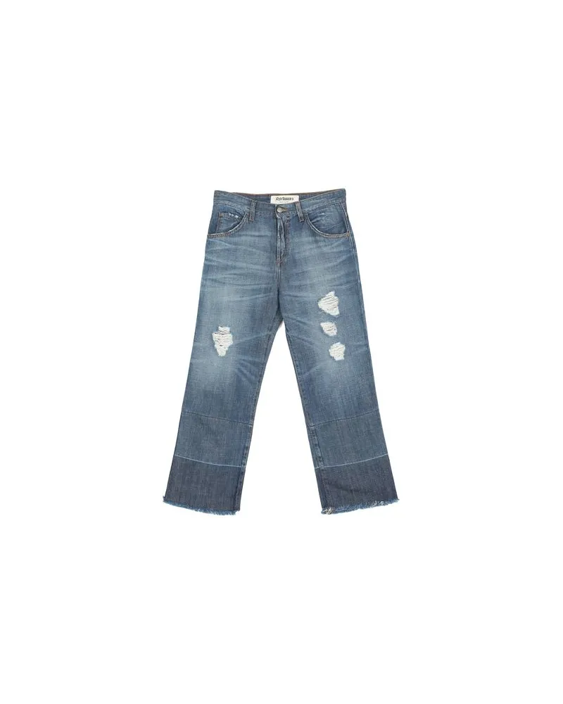 Roy Roger's HOSEN & RÖCKE - Jeanshosenauf YOOX.COM Blau