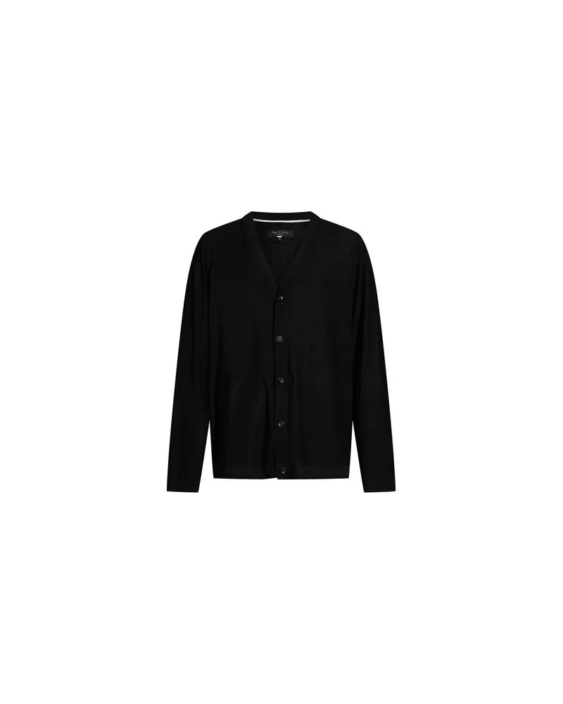 Rag & Bone STRICKWAREN - Strickjackenauf YOOX.COM Schwarz