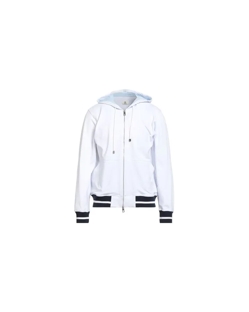 Luigi Borrelli TOPS - Sweatshirtsauf YOOX.COM Weiß