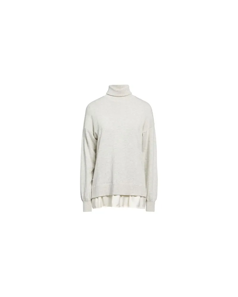 Jucca STRICKWAREN - Rollkragenpulloverauf YOOX.COM Hellgrau