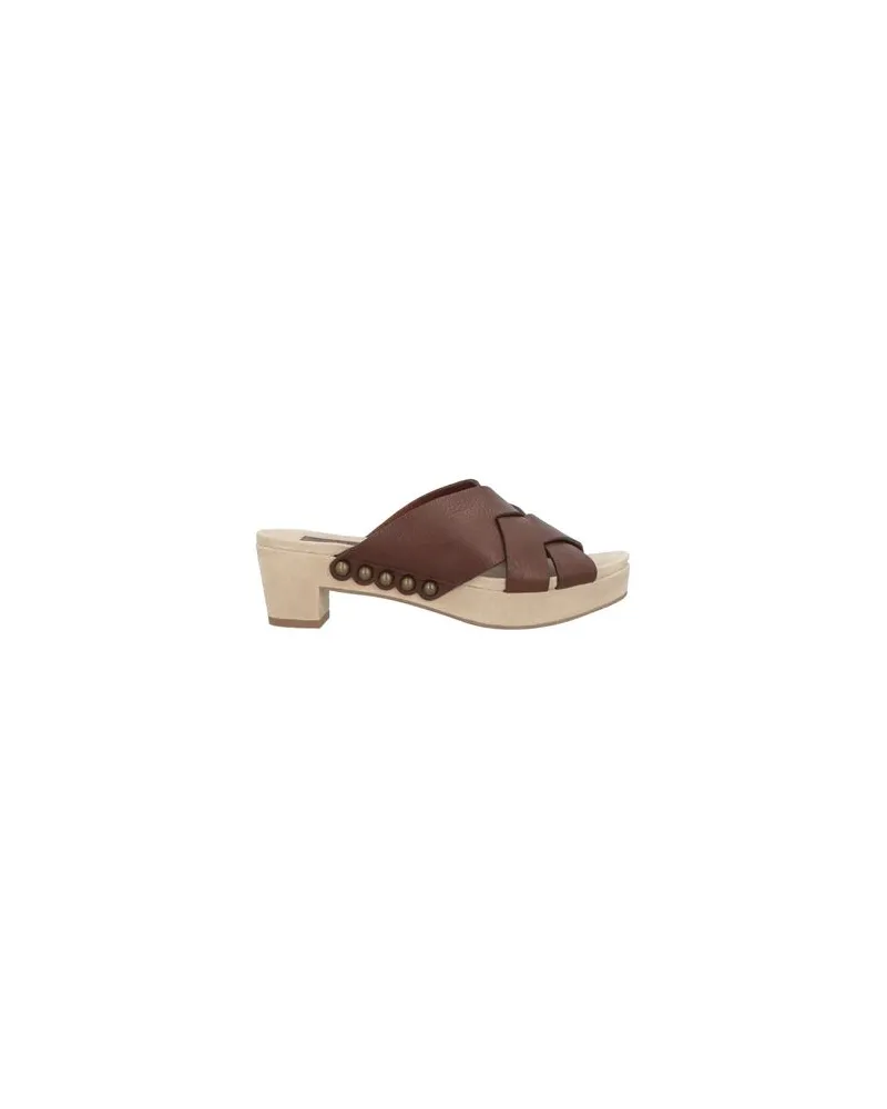 Pedro Garcia SCHUHE - Sandalenauf YOOX.COM Dunkelbraun