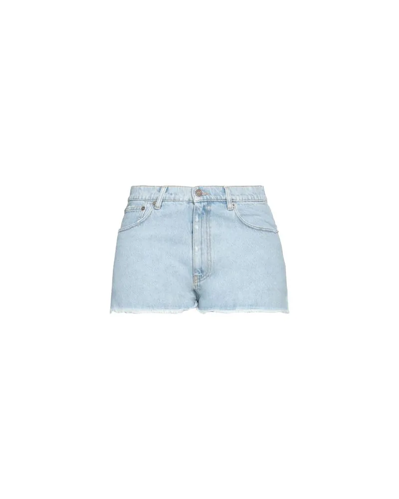 ERL HOSEN & RÖCKE - Jeansshortsauf YOOX.COM Blau