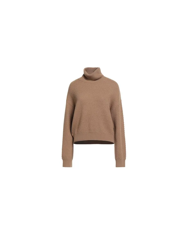 Max Mara STRICKWAREN - Rollkragenpulloverauf YOOX.COM Kamel