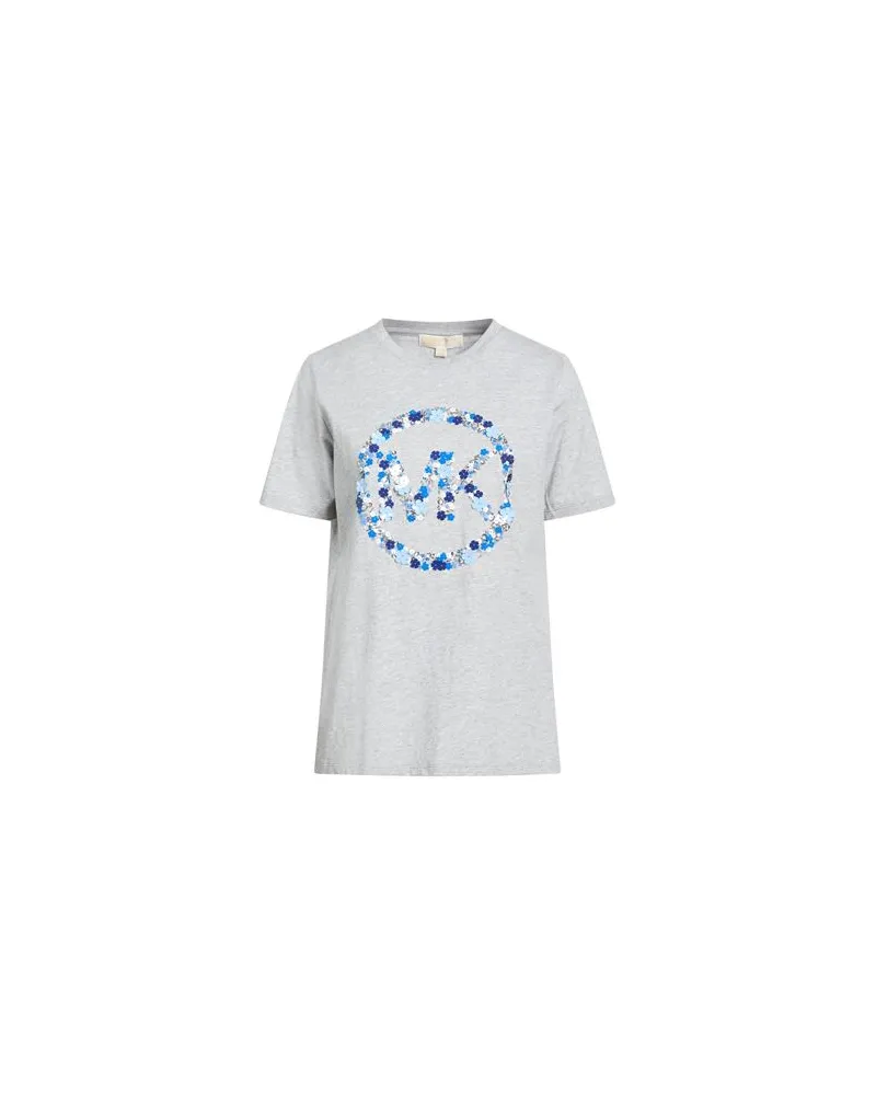 Michael Kors EMB MK CIRCLE TEE  - TOPS - T-shirtsauf YOOX.COM Grau