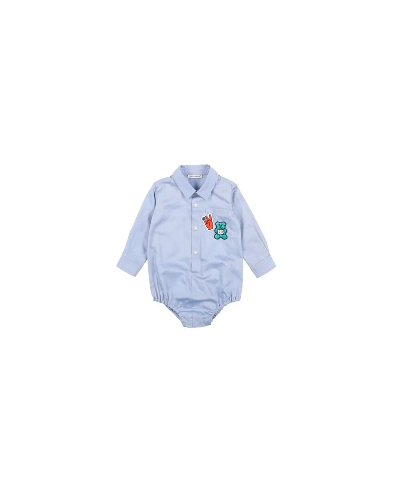 Dolce & Gabbana NEUGEBORENE - Strampelanzügeauf YOOX.COM Blau