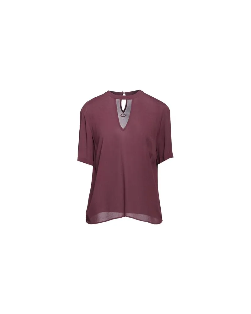 Twin-Set TOPS - Topsauf YOOX.COM Pflaume