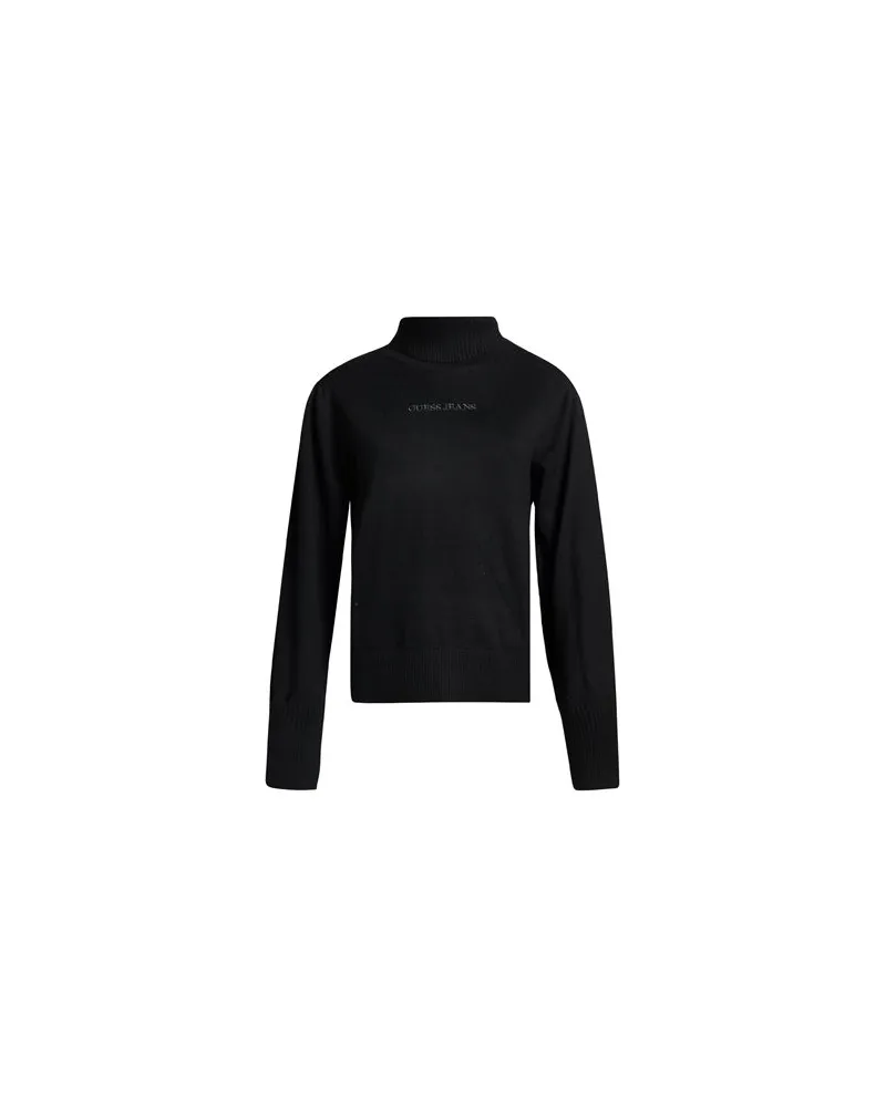 Guess STRICKWAREN - Rollkragenpulloverauf YOOX.COM Schwarz